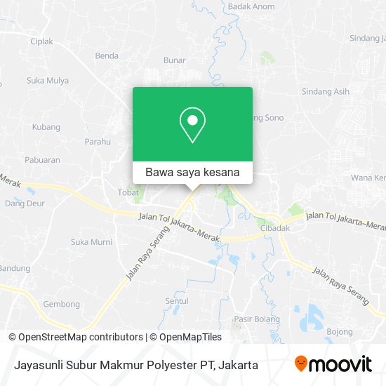 Peta Jayasunli Subur Makmur Polyester PT