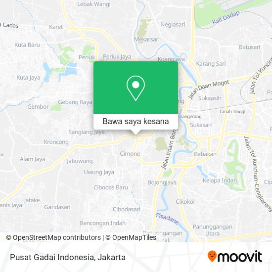 Peta Pusat Gadai Indonesia