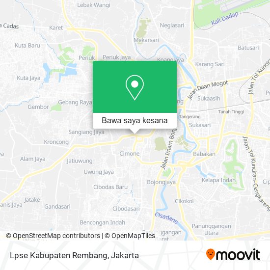 Peta Lpse Kabupaten Rembang