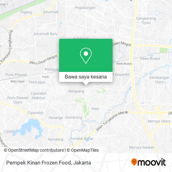 Peta Pempek Kinan Frozen Food