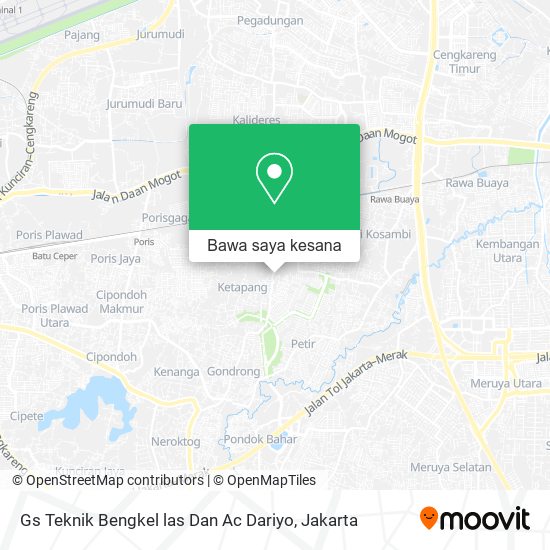 Peta Gs Teknik Bengkel las Dan Ac Dariyo