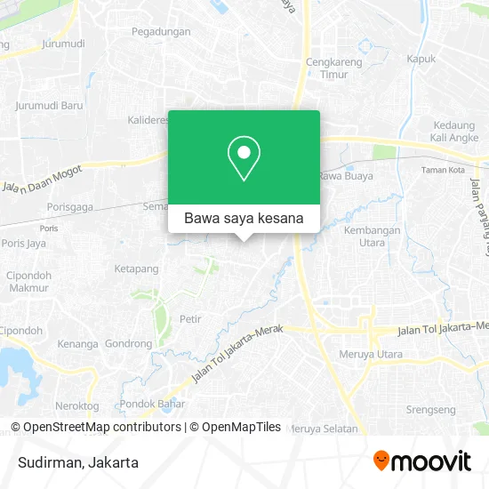Peta Sudirman