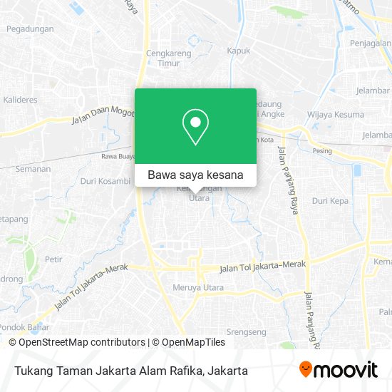 Peta Tukang Taman Jakarta Alam Rafika