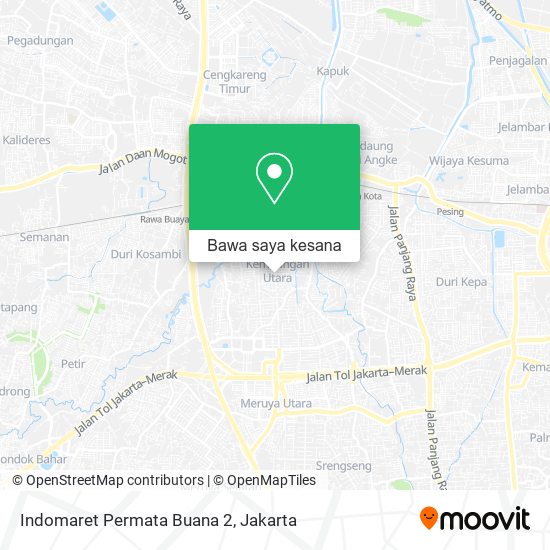 Peta Indomaret Permata Buana 2