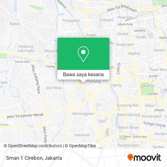 Peta Sman 1 Cirebon