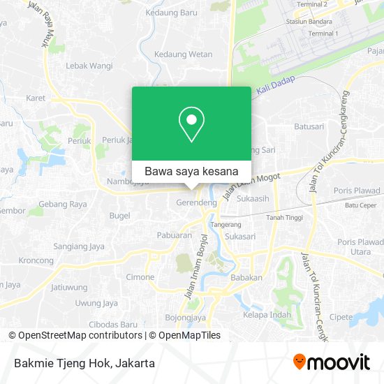 Peta Bakmie Tjeng Hok