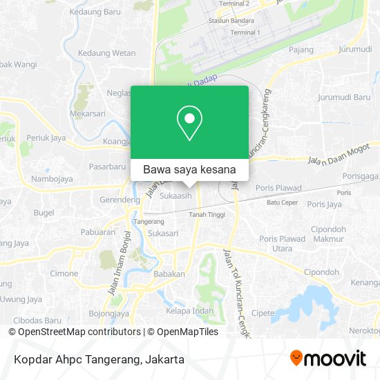 Peta Kopdar Ahpc Tangerang