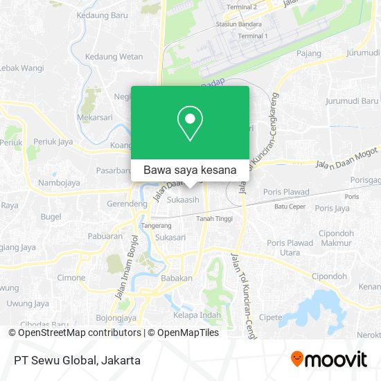 Peta PT Sewu Global