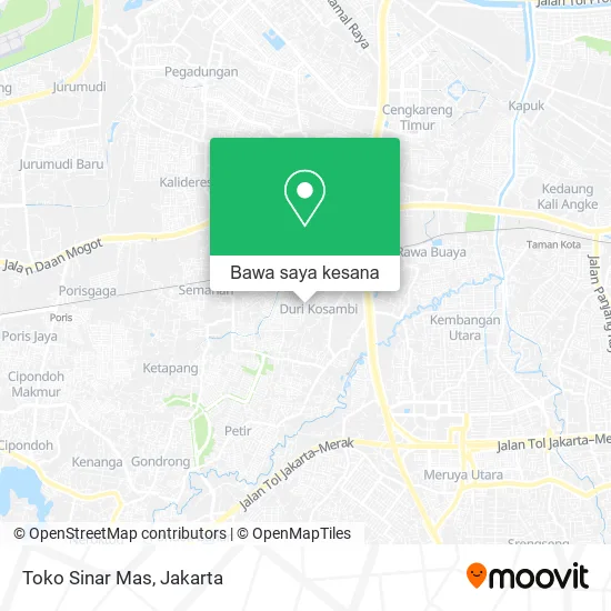Peta Toko Sinar Mas