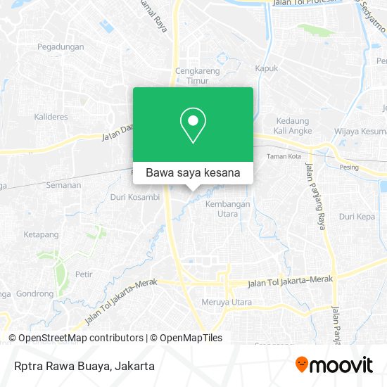 Peta Rptra Rawa Buaya