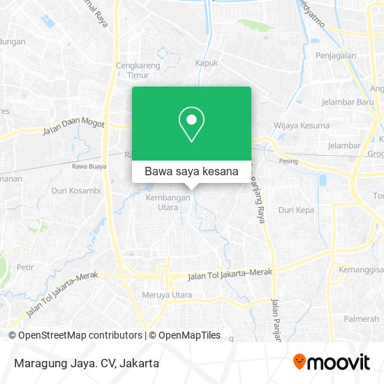 Peta Maragung Jaya. CV