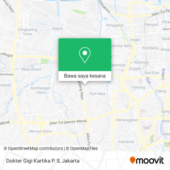 Peta Dokter Gigi Kartika P. S
