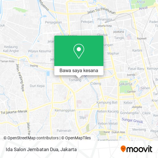 Peta Ida Salon Jembatan Dua