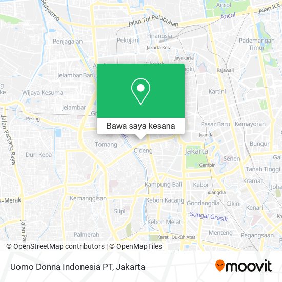 Peta Uomo Donna Indonesia PT