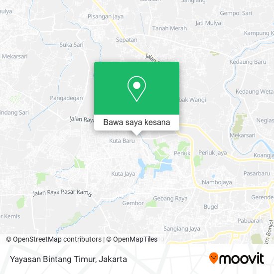 Peta Yayasan Bintang Timur