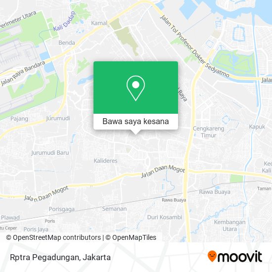 Peta Rptra Pegadungan