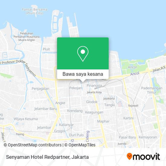 Peta Senyaman Hotel Redpartner