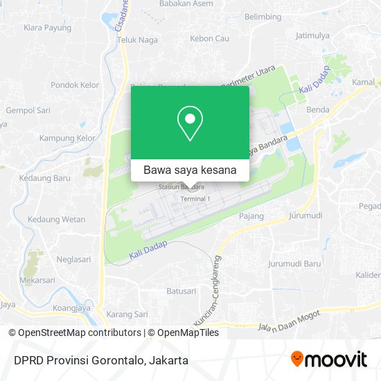 Peta DPRD Provinsi Gorontalo