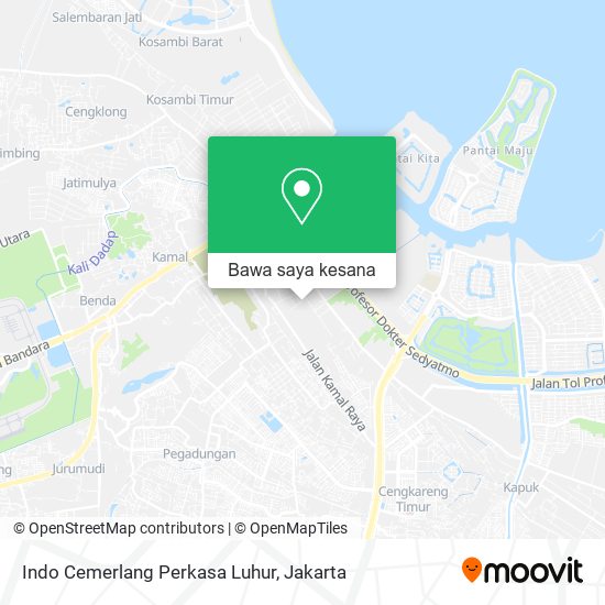 Peta Indo Cemerlang Perkasa Luhur