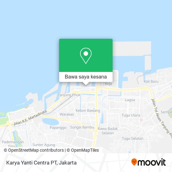 Peta Karya Yanti Centra PT