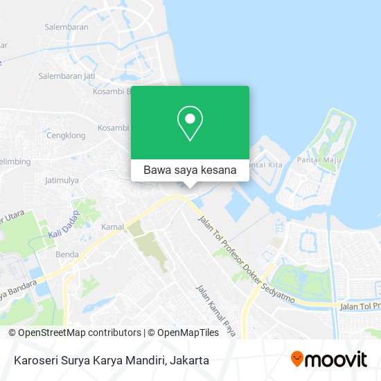 Peta Karoseri Surya Karya Mandiri