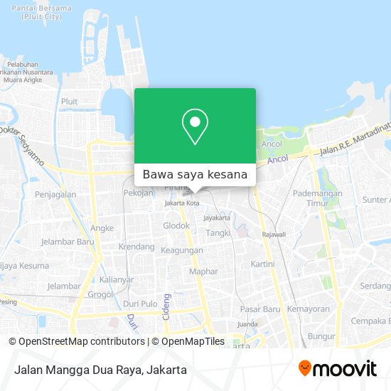 Peta Jalan Mangga Dua Raya