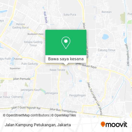 Peta Jalan Kampung Petukangan