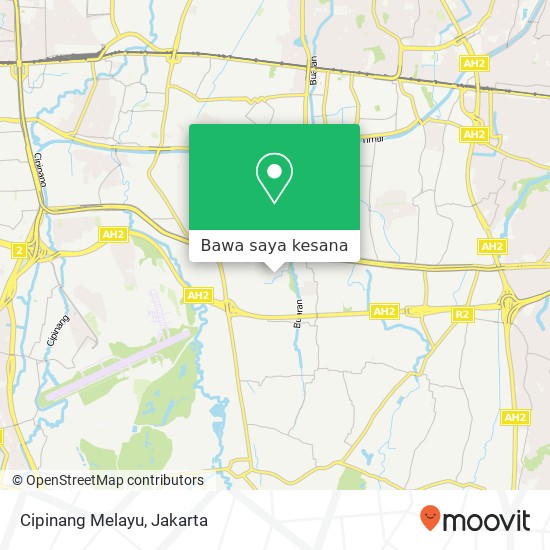 Peta Cipinang Melayu
