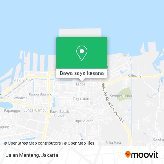 Peta Jalan Menteng