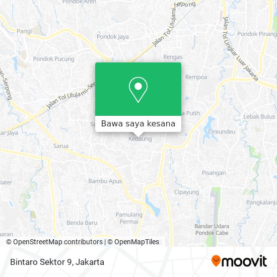 Peta Bintaro Sektor 9