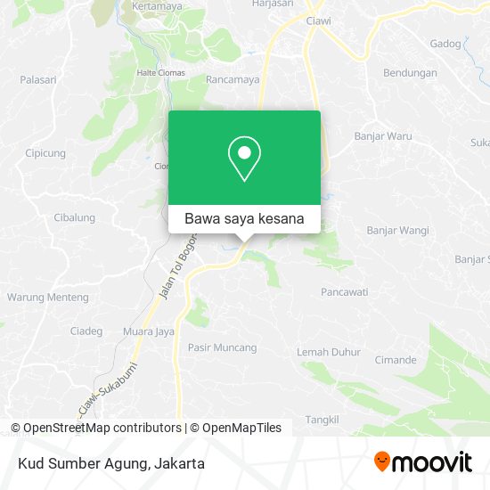 Peta Kud Sumber Agung