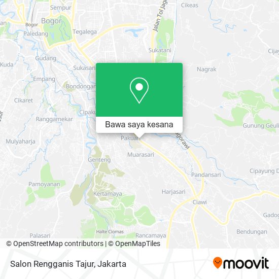 Peta Salon Rengganis Tajur