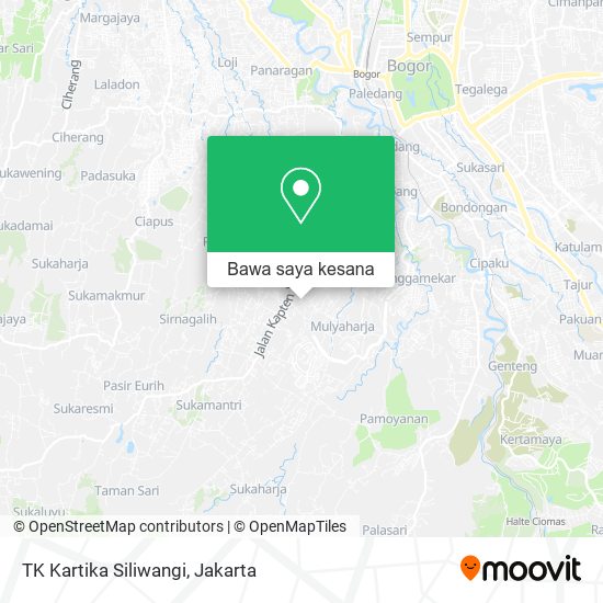 Peta TK Kartika Siliwangi
