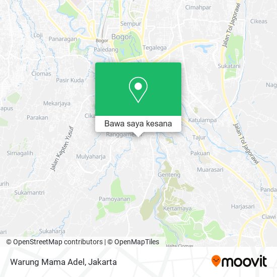 Peta Warung Mama Adel