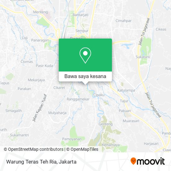 Peta Warung Teras Teh Ria