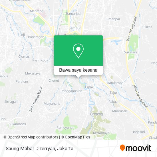 Peta Saung Mabar D'zerryan