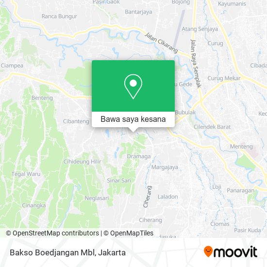 Peta Bakso Boedjangan Mbl