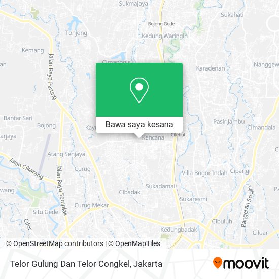 Peta Telor Gulung Dan Telor Congkel