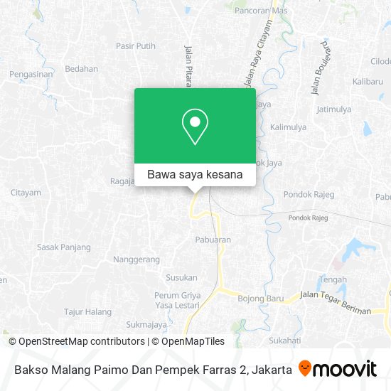 Peta Bakso Malang Paimo Dan Pempek Farras 2