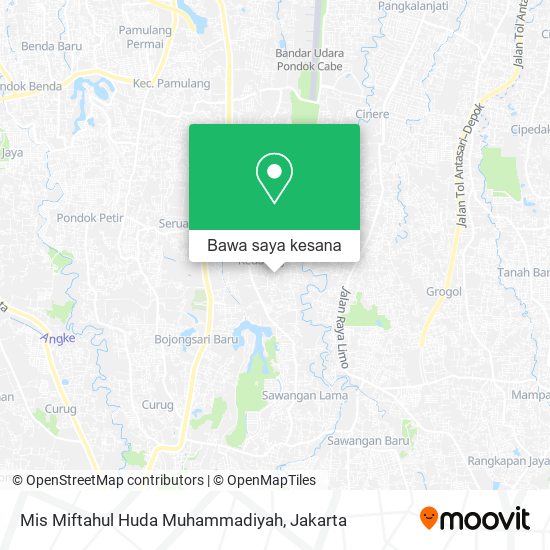 Peta Mis Miftahul Huda Muhammadiyah