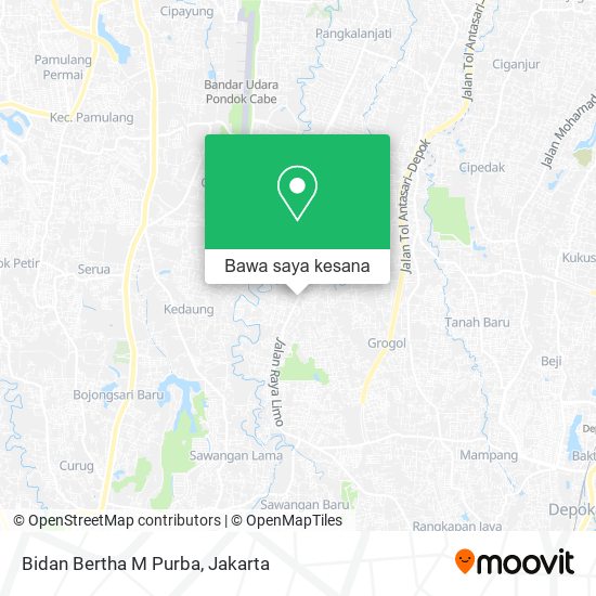 Peta Bidan Bertha M Purba