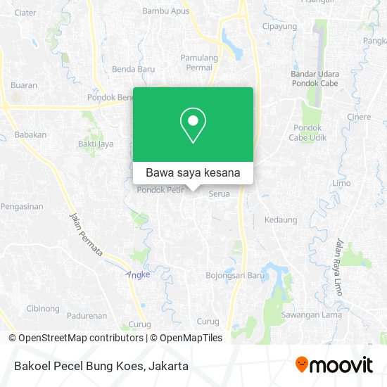 Peta Bakoel Pecel Bung Koes