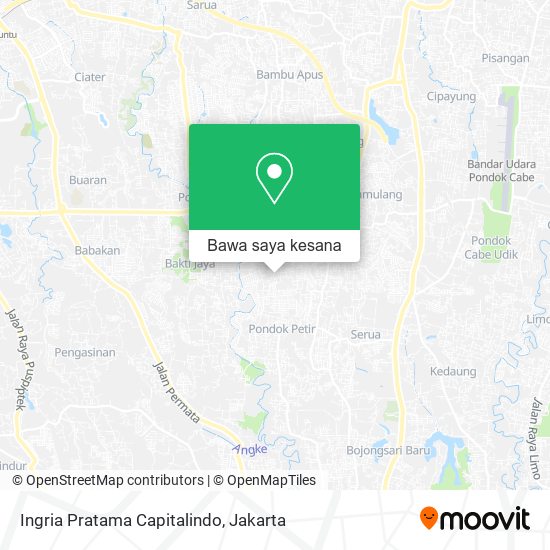 Peta Ingria Pratama Capitalindo