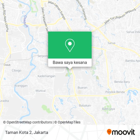 Peta Taman Kota 2