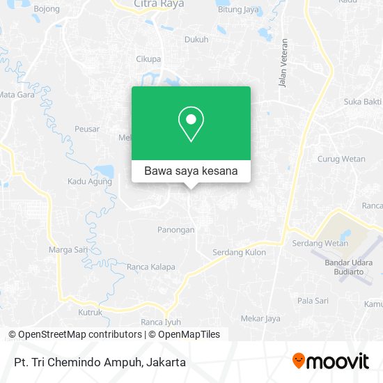 Peta Pt. Tri Chemindo Ampuh