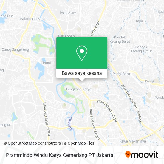 Peta Prammindo Windu Karya Cemerlang PT