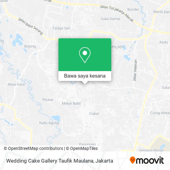 Peta Wedding Cake Gallery Taufik Maulana