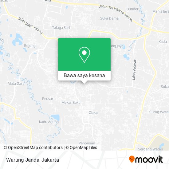 Peta Warung Janda