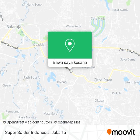 Peta Super Solder Indonesia