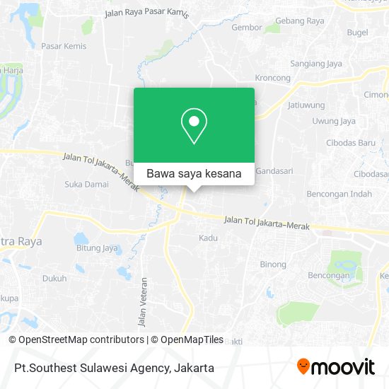 Peta Pt.Southest Sulawesi Agency
